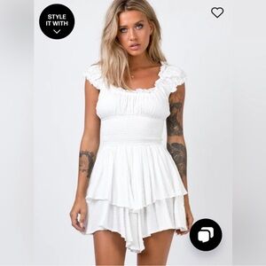 princess polly love galore romper 🤍🤍